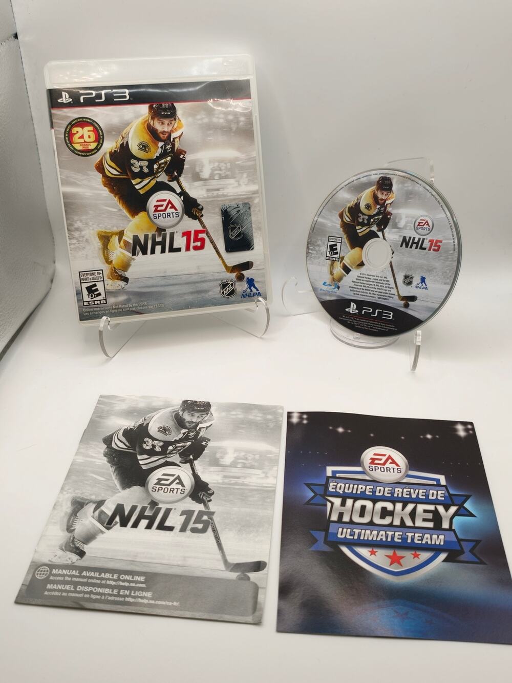 NHL 15 (PS3) CIB Complete W/ Manual - Tested